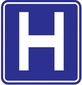 Hastane İşareti Levhası İşareti